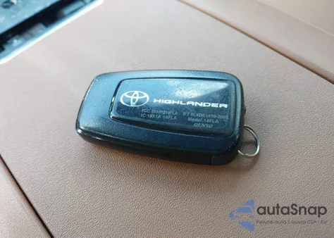 2023 Toyota Highlander Platinum из США, поврежденный, VIN 5TDKDRAH3PS044054